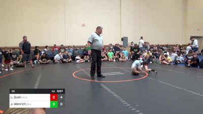 55 lbs Rr Rnd 3 - Lucas Gush, K8 Silo WC vs Jacob Wenrich, K8 4M