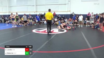 175 lbs Pools - Zachary Landis, Rebellion vs John Osborne, West Virginia Wild