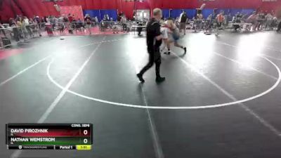 195 lbs Cons. Semi - David Pirozhnik, IL vs Nathan Wemstrom, IL