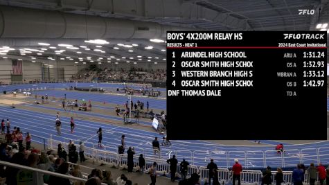 High School Boys' 4x200m Relay, Prelims 2