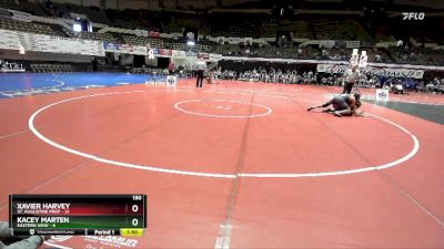 150 lbs Semis & Wb (16 Team) - Kacey Marten, Eastern View vs Xavier Harvey, St. Augustine Prep