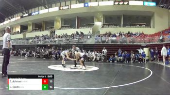 126 lbs Round 3 (3 Team) - Zaiac Johnson, Norfolk vs Braedyn Rakes, Lincoln East