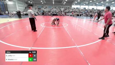 85 lbs Rr Rnd 1 - George Jolly, Kemmerer Trained vs Bryce Blasko, Quest School Of Wrestling Elem