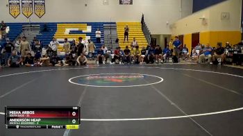 145 lbs Finals (8 Team) - Misha Arbos, South Dade vs Anderson Heap, Osceola (Kissimmee)