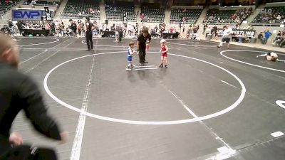 36 lbs Semifinal - Jett Hamm, Pocola Youth Wrestling vs Everett Long, Pryor Tigers