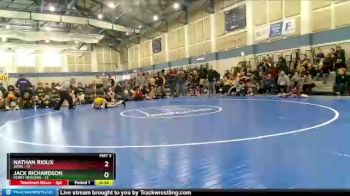 102 lbs Placement (4 Team) - Jack Richardson, Perry Meridian vs Nathan Rioux, Avon