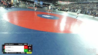 4A 106 lbs Cons. Round 3 - Joshua Hall, Mt. Si vs Anthony Pina, Chiawana