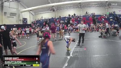 80/90 Round 2 - Scarlett Slaton, Northeast Georgia Mat Monstars vs Shelbie Gantt, White Knoll Youth Wrestling