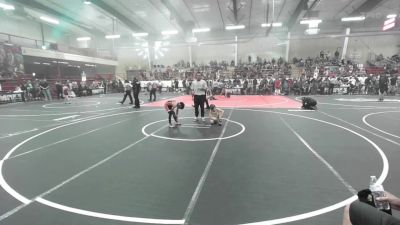 66 lbs Round Of 16 - Joziah Herrera, Valley Bad Boys vs Jd Alguire, New Mexico Bad Boyz