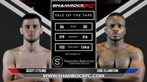 Eric Ellington vs. Scott Ettling - Shamrock FC 311 Full Fight Replay