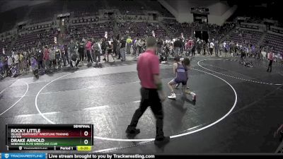 110 lbs Semifinal - Rocky Little, Inland Northwest Wrestling Training Center vs Drake Arnold, Nebraska Elite Wrestling Club