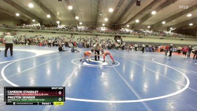 70 lbs Champ. Round 1 - Preston Skinner, Waynesville Tigers Wrestling Club-AAA vs Cameron Standley, Carrollton Youth Wrestling Club-AAA