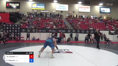 86 kg Rnd Of 16 - Aaron Brooks, Nittany Lion Wrestling Club / TMWC vs Hudson Stewart, Cavalier Wrestling Club