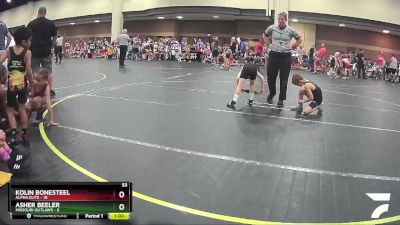 53 lbs Finals (2 Team) - Kolin Bonesteel, Alpha Elite vs Asher Beeler, Missouri Outlaws