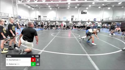 90 lbs Rr Rnd 3 - Harper Eschelman, Berks Catholic K-8 vs Harrison Osborne, Kraken