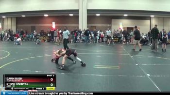 75 lbs Semis (4 Team) - Gavin Rush, Team Palmetto vs Ethan VanDyke, Ares