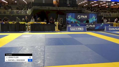 ISRAEL REYES vs JEROME RAYNELL ROSEBOROUGH 2024 Pan Jiu Jitsu IBJJF Championship