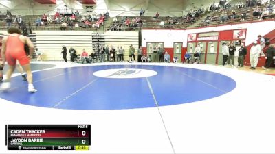 190 lbs Cons. Round 6 - Jaydon Barrie, Carroll vs Caden Thacker, Evansville Mater Dei