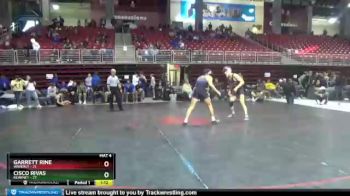 138 lbs Round 3 (3 Team) - Garrett Rine, Waverly vs Cisco Rivas, Kearney