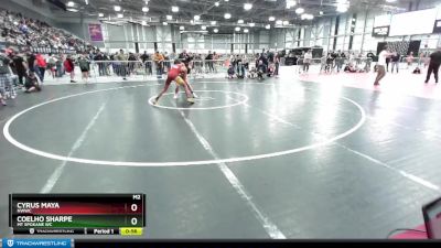 125 lbs Cons. Round 2 - Coelho Sharpe, Mt Spokane WC vs Cyrus Maya, NWWC