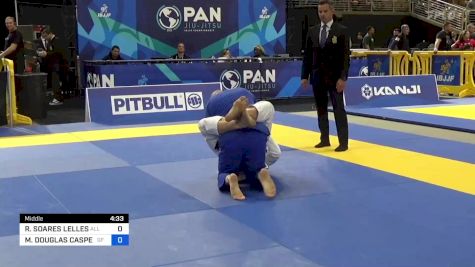 RODRIGO SOARES LELLES vs MICHAEL DOUGLAS CASPER 2024 Pan Jiu Jitsu IBJJF Championship