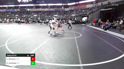 192 lbs Consi Of 8 #1 - Caden Robison, North Desoto Wrestling Academy vs Sawyer VanRider, Florida National Team