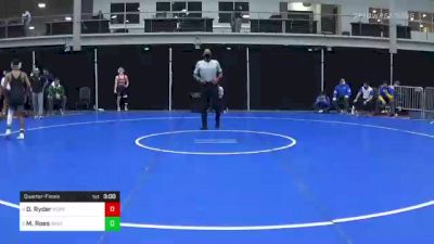 125 lbs Quarterfinal - Dylan Ryder, Hofstra vs Micah Roes, Binghamton