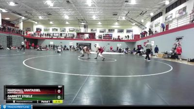 197 lbs Cons. Round 3 - Marshall Vantassel, Northern State vs Garrett Steele, UNC Pembroke