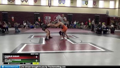 138 lbs Cons. Round 2 - Dylan O`Connor, Harrisburg vs Charlie Karam, Solon