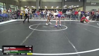 125 lbs Cons. Round 3 - Haegen Hartman, Garden City vs Briggs Terrill, Ark City