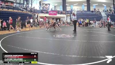 172 lbs Round 4 - Jackson Marchman, Rampage Wrestling vs Clifford Williford, Roundtree Wrestling Academy