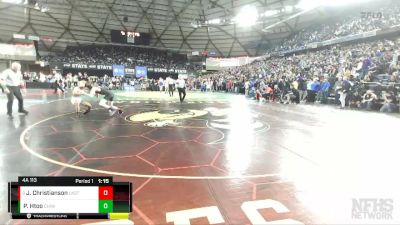 4A 113 lbs Semifinal - Jacob Christianson, Lake Stevens vs Por Htoo, Chiawana