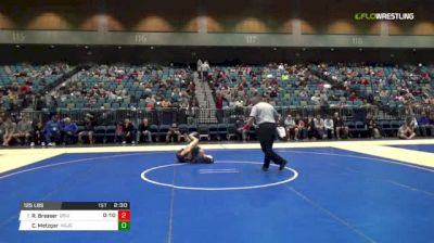 125 lbs Round of 32 - Ronnie Bresser, Oregon State vs Collin Metzger, Northeastern JC