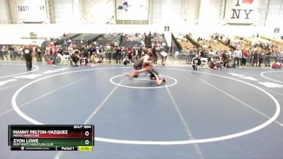 170 lbs Cons. Round 2 - Manny Pelton-Vazquez, Mexico Wrestling vs Zyon Lowe, Deep Roots Wrestling Club