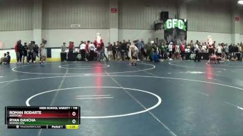 119 lbs Champ. Round 2 - Roman Rodarte, Hartford vs Ryan Dahcha, Matmen GTA