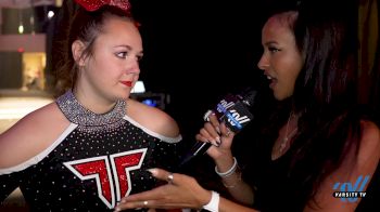 Jada Wooten Checks In With Tech Cheer Outlaws