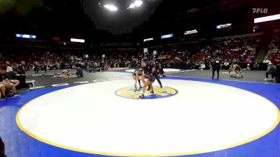 116 lbs Quarterfinal - Christina Osorio, Downey vs Taira Sakamoto, Santa Monica