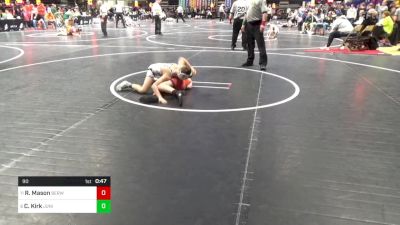 90 lbs Round Of 16 - Rohn Mason, Berwick vs Carson Kirk, Juniata