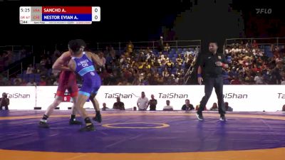 67 kg Semifinal - Alejandro Sancho, USA vs Nestor Almanza, CHI