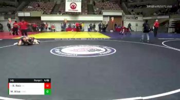 145 lbs Semifinal - Regino Raiz, California vs Maxwell Wise, Livermore Elite Wrestling Club