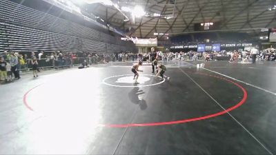 59 lbs Cons. Round 4 - Isacc Sanchez, Toppenish USA Wrestling Club vs Levi Neer, Ferndale Force Wrestling Club