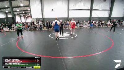 285 lbs Round 1 - Dylan Howell, Peninsula Wrestling Club vs Nathan Wright, South West Washington Wrestling Club