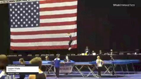 Logan Vitale - Individual Trampoline, Flip Factory - 2021 USA Gymnastics Championships