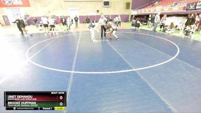 190 lbs Quarterfinal - Brooke Huffman, Team Nazar Training Center vs Jinet Demanou, White Bear Lake Wrestling