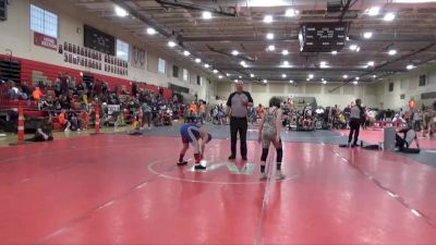 105 lbs 5th Place Match - Jordan Chase-Tveita, Centennial Youth Wrestling vs Teagan Pozorski, Foley Falcons