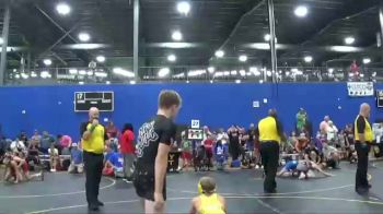 107 lbs Quarterfinals (8 Team) - Ashton Goney, Olympia Red vs Aiden Flowers, Indiana Outlaws