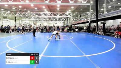 85 lbs Rr Rnd 4 - Gabriel Colone, Dueling Bandits vs Lucas Layne, Team Gotcha