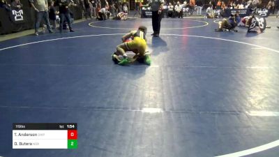 115 lbs Round Of 16 - Trajan Anderson, Shippensburg vs Dominic Butera, Norwin