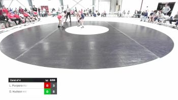 141 lbs Consi Of 4 - Lucas Purpora, Bridgewater vs Daijhawn Hudson, New England College