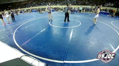 155 lbs Consi Of 16 #2 - Bryson Thomas, Collinsville Cardinal Youth Wrestling vs Jacob Houghton, Norman Grappling Club